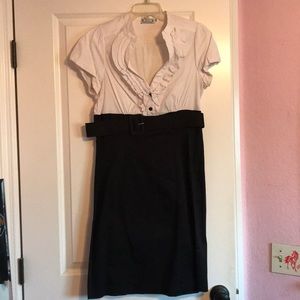 Trixxi A Line Dress with belt